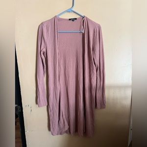 24. Lilac ribbed cardigan